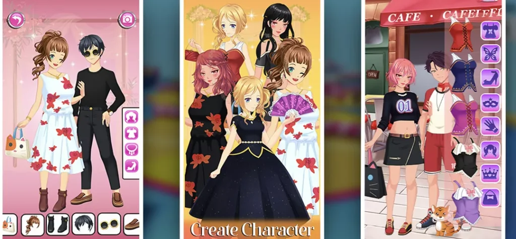 Anime Girl Dressup Game Unity Game source code Get Unity Code