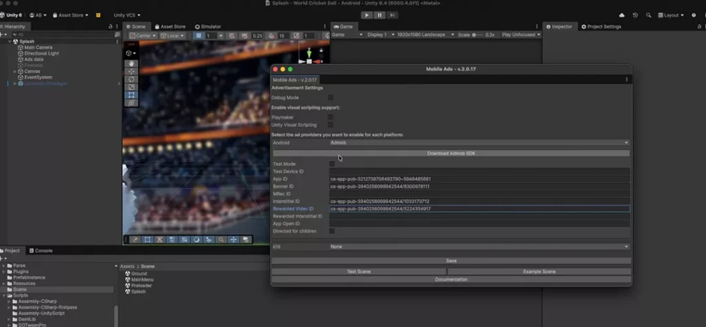 Cricket World cup Tournament Game Unity Source Code - Get Unity Code