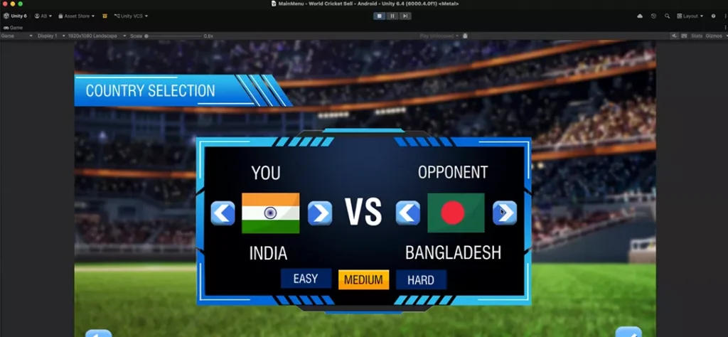 Cricket World cup Tournament Game Unity Source Code - Get Unity Code