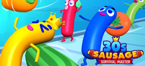 Sausage Survival Master 3D Game Unity Source Code Get Unity Code