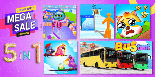 in 5 in 1 MEGA DEAL - Buy Unity Source Code