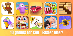 10 games for $69 – Easter offer!