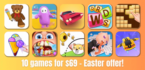 10 games for $69 – Easter offer!