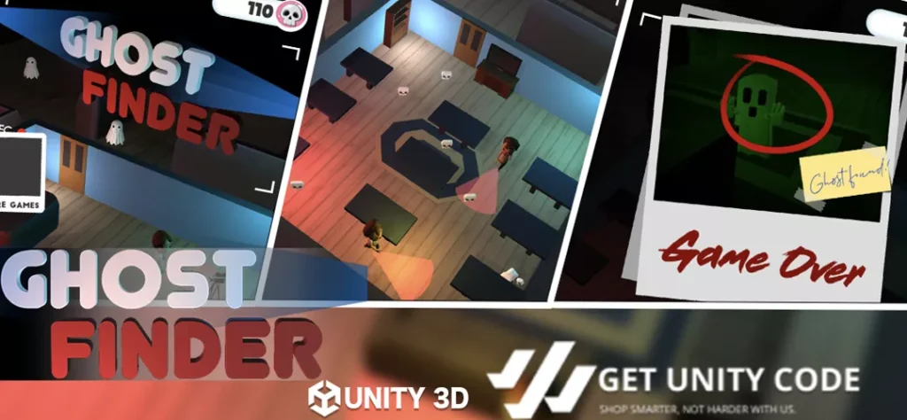 Ghost Finder Unity Game source code Get Unity Code
