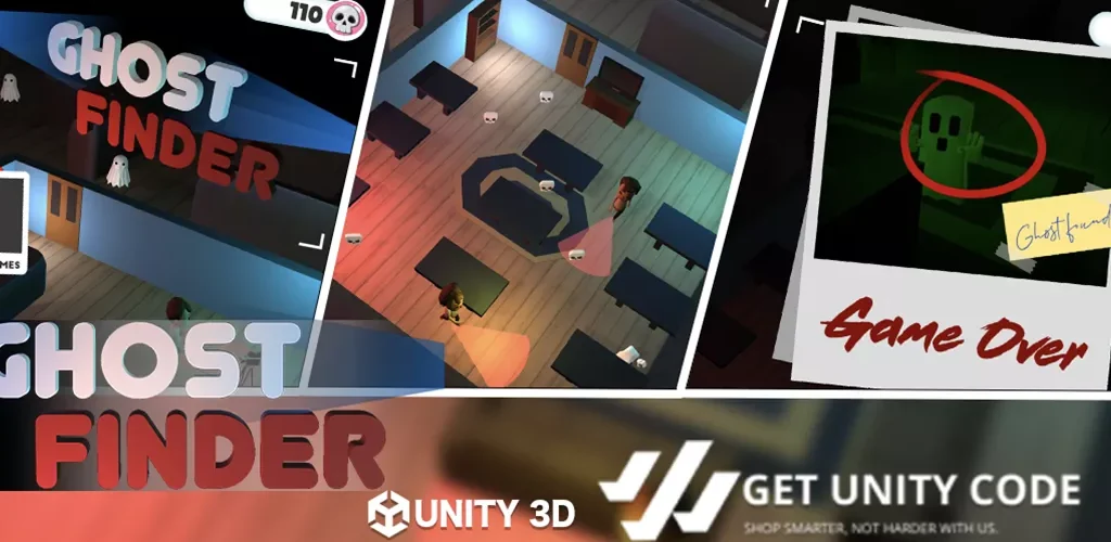 Ghost Finder Unity Game source code Get Unity Code