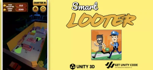 Smart Looter Unity Game source code Get Unity Code