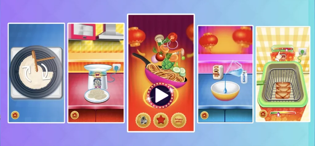 Asian Cooking Unity Game source code Get Unity Code