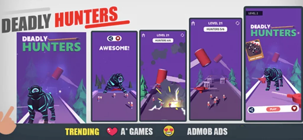 Deadly Hunter Unity Game source code Get Unity Code