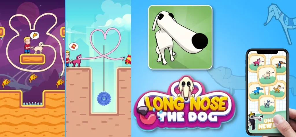 Long Nose Dog Unity Game source code Get Unity Code