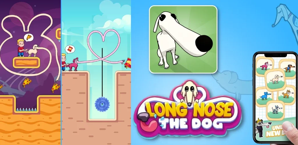 Long Nose Dog Unity Game source code Get Unity Code