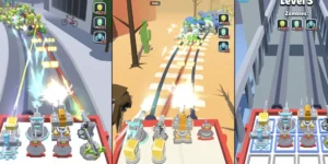 Merge Train Zombie Defence Unity Game source code Get Unity Code