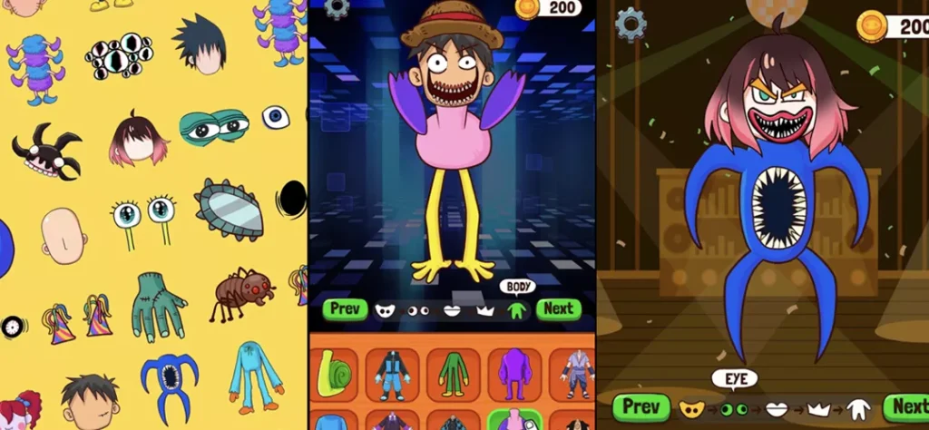 Mix Monster Makeover Unity Game source code Get Unity Code