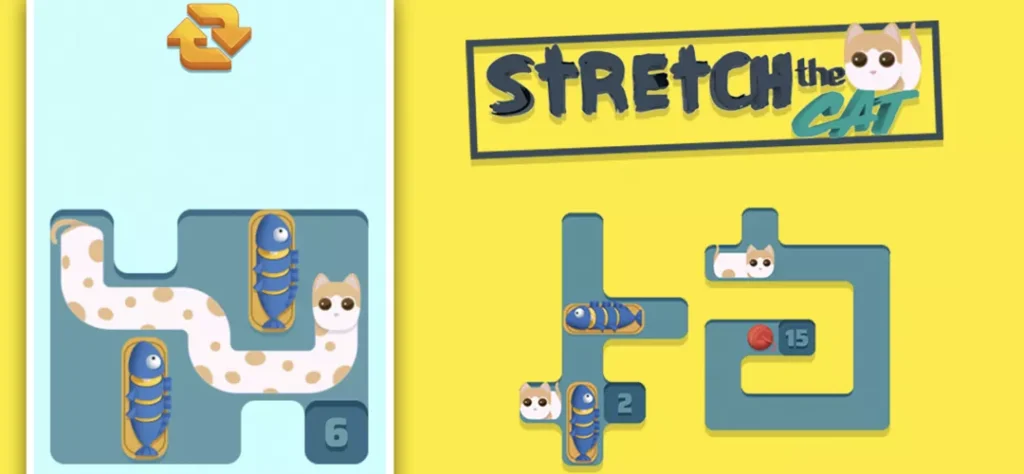 Stretch Cat Unity Game source code Get Unity Code