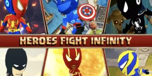 SuperHeroFightInfinity_1 Super Heroes Fight Infinity Unity 3d Source Code