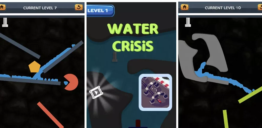 Water Crisis – Fill it Unity Game Source Code