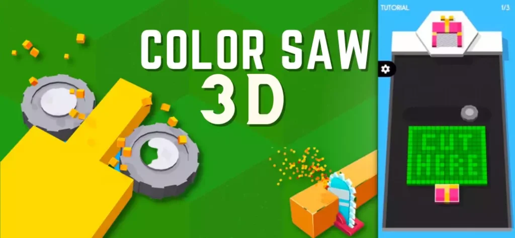 Color Saw Unity Game source code Get Unity Code