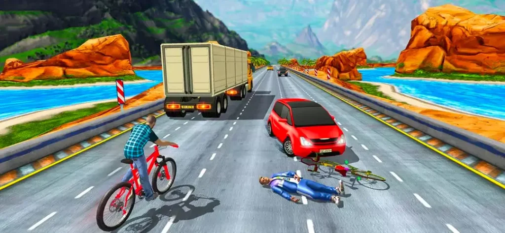 BMX Cycle Race Unity Game source code Get Unity Code