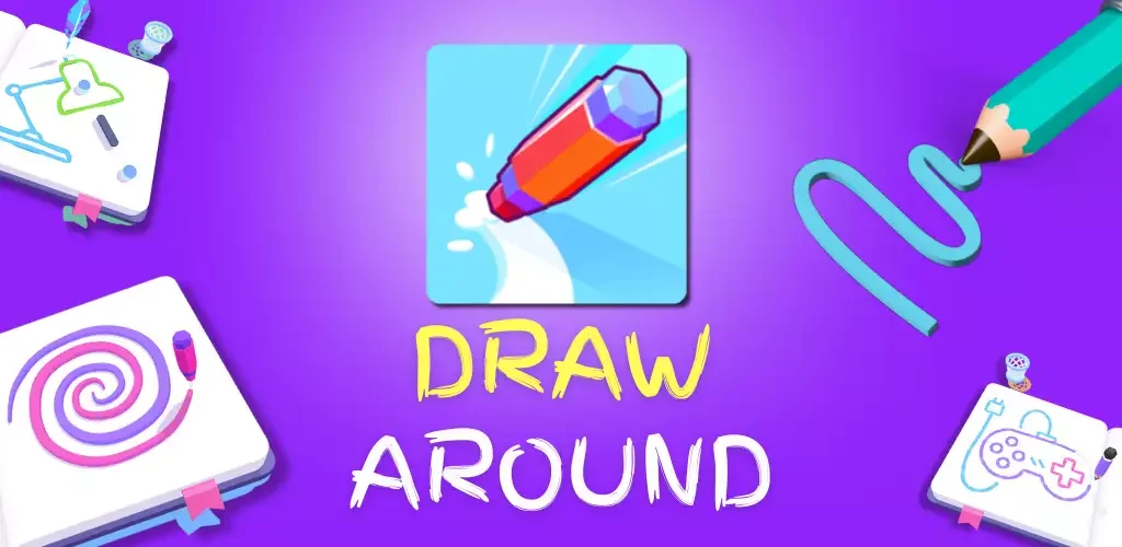 Pencil Draw Around Game Unity Source Code