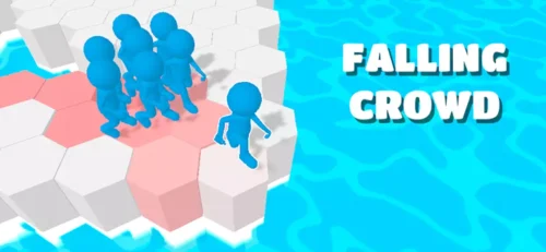Falling Crowd Unity Game source code Get Unity Code
