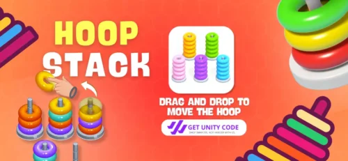 Hoop Stack 3D Puzzle - Unity 3D Source Code