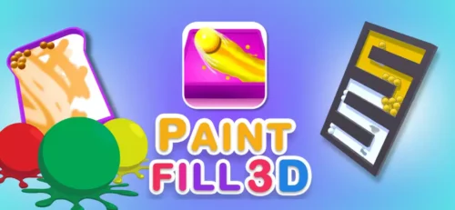 Paint Fill 3D Unity Game source code Get Unity Code