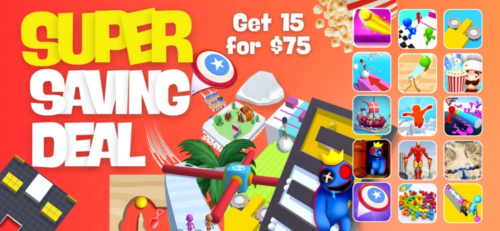 Super Saving Deal 15 Unity Source Code
