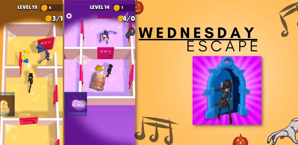 Wednesday Escape Game Unity Source Code