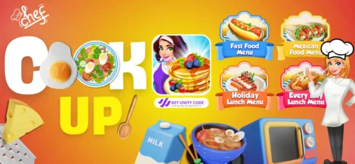 Cook Up! Yummy Cooking Game Unity Source Code