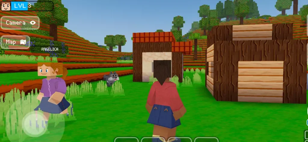Minecraft world Block craft 3d