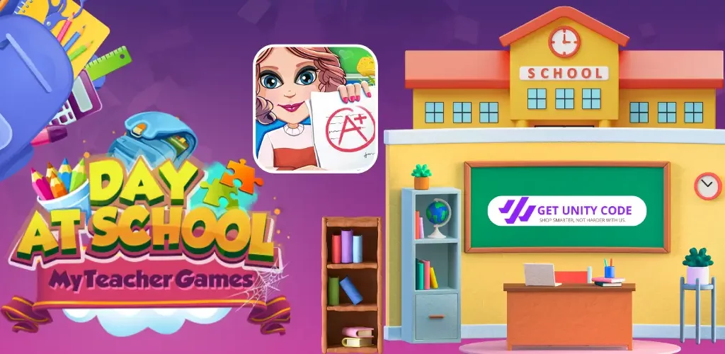 Day at School Game Buy Unity Source Code