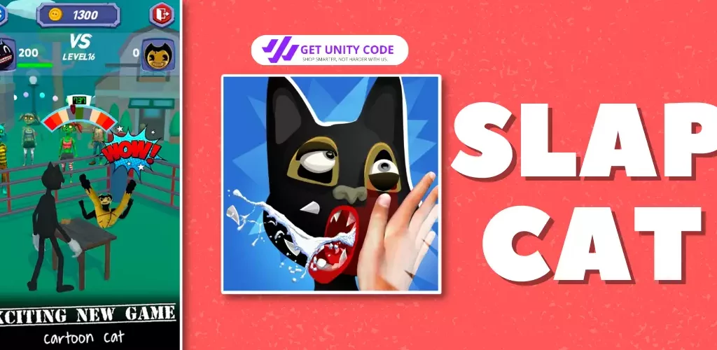 Slap Cartoon Cat Champ Game Unity Source Code