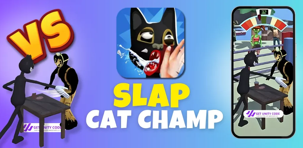 Slap Cartoon Cat Champ Game Unity Source Code