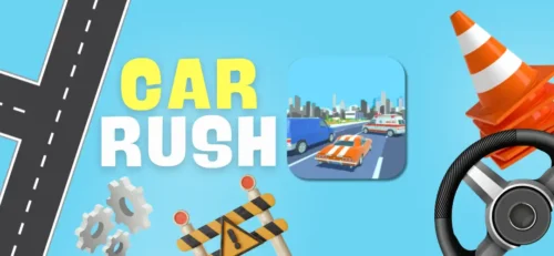 Car Rush Racing game Prototype Unity Source code