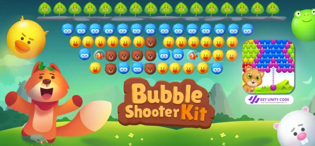 Bubble Shooter Game Unity Source code