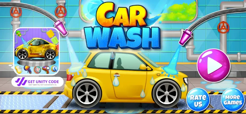 Car Wash Game Unity Source code