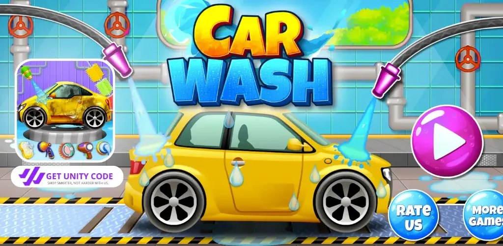Car Wash Game Unity Source Code