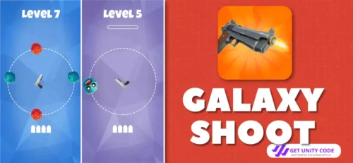 Galaxy Shoot Prototype Game Unity Source code