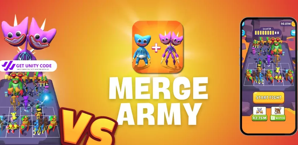 Merge Army Survivor Game Unity source code - Get Unity Code