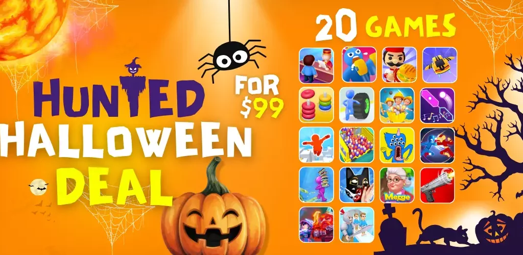 Halloween Bundle Deal 20 best Games Unity source code - Get Unity Code