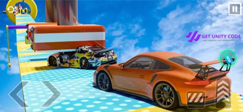 Crazy Car Stunt 3D Game Unity Source Code Get Unity Code
