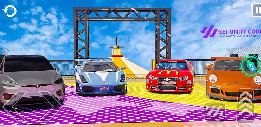 Crazy Car Stunt 3D Game Unity Source Code Get Unity Code