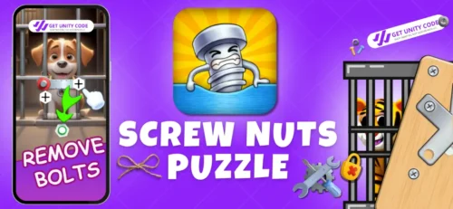 Screw Puzzle: Nuts and Bolts Game Unity Source Code Get Unity Code