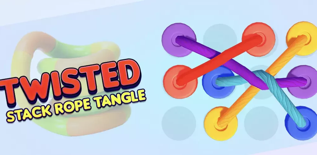 Twisted Rope Tangle 3D Game Unity Source Code Get Unity Code