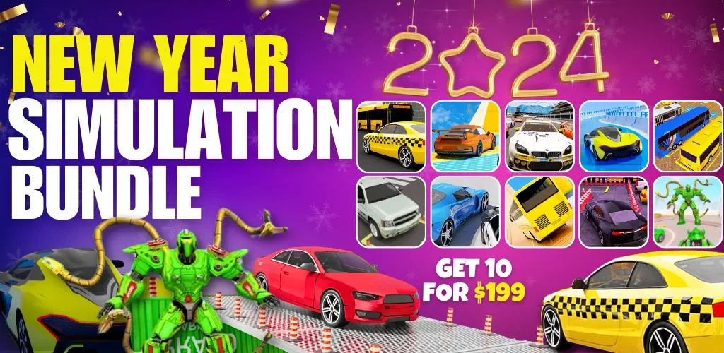 New Year Simulation Bundle 10 Best Unity Game Source Code