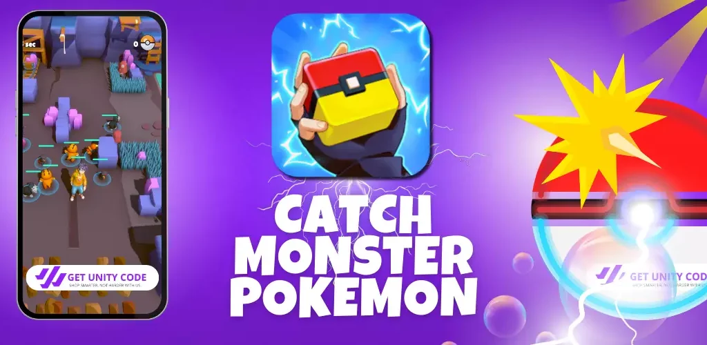Catchamon - Catch Pokemon Monster Game Unity Source Code Get Unity Code