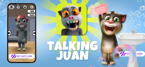 Talking Juan Virtual Cat Pet Game Unity Source Code Get Unity Code