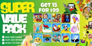 Super Value Pack Top 15 Unity Source Code Deal