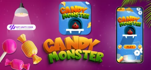 Candy Monster Unlock Puzzle Game Unity Source Code Get Unity Code