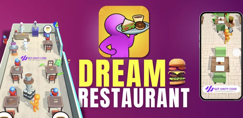 Dream Restaurant 3D Unity Game Source Code