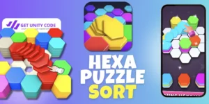 Hexa Sort puzzle 3d Game Unity Source Code Get Unity Code